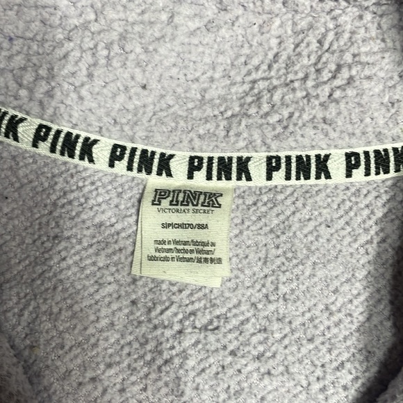 Victoria’s Secret Pink Sherpa pullover sweater - Picture 4 of 8
